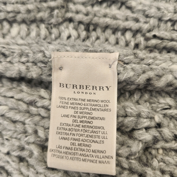Womans Burberry Marini Wool Knit Sweater - Picture 6 of 7